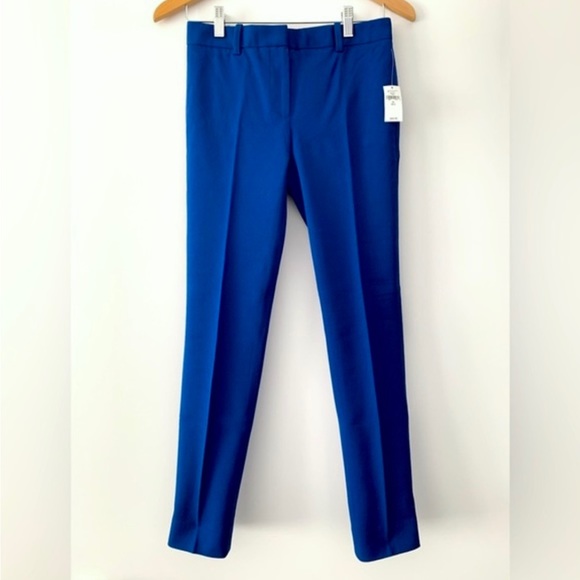 ❗️CLEAROUT❗️NWT! GAP blue mid rise flattering BiStretch slim PANTS -Sz 00 Reg - Picture 4 of 9